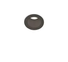 Spot fix LED, Ideal Lux Quark, 2W, 3000K, 22x30mm, negru, 305844