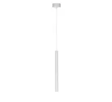 Pendul tip spot LED AZzardo Verno 3000K, 8W, inaltime 400 mm, alb