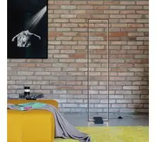 Lampadar LED Ideal Lux Frame, 30W, negru, on/off