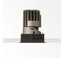 Rama spoturi cu LED, Ideal Lux Zeus 21W, 106x106x34mm, negru, 323718