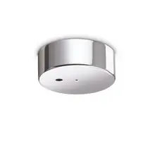 Baza circulara magnetica, Ideal Lux, 90x35mm, crom-inox, 328683