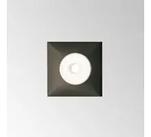 Spot fix, incastrat LED, Ideal Lux Game Trimless, 11W, 3000K, 75x75x77mm, negru, 319674