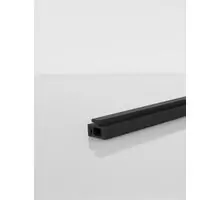 Sina aplicata pentru profil LED integrat, Nova Luce Bongo, 265mm, negru