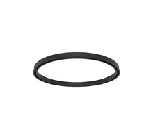 Sina magnetica incastrata Nova Luce Breda Flexible React, D120, negru