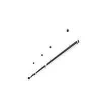 Profil LED integrat Nova Luce Lina, 10W, COB, 3000K, 278mm, negru