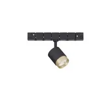Spot LED sina magnetica Nova Luce Magnetic Flexible Zoom, 10W, 4000K, auriu-negru