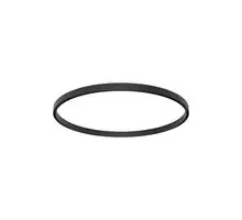 Sina magnetica aplicata Nova Luce Breda Flexible React, D150, negru