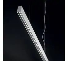 Pendul LED, Ideal Lux Office, 30W, 4000K, 1128x35x65mm, alb, 271217
