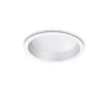 Spot fix LED, incastrat, Ideal Lux Deep, 20W, 4000K, 150x57mm, alb, 249049