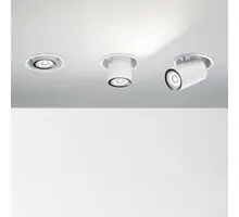 Spot mobil LED, incastrat, Ideal Lux Nova, 12W, 3000K, 100x110mm, alb, 248165