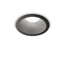 Spot fix LED, incastrat, Ideal Lux Game, 20W, 3000K, 120x105mm, negru, 273167