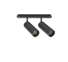Proiector LED, sina magnetica, Ideal Lux Ego Track Double, 24W, 3000K, 40x160mm, negru, 257662