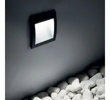 Spot LED trepte/pardoseli, Ideal Lux Wire, 4W, 3000K, 140x140x60mm, antracit, IP65, 255514