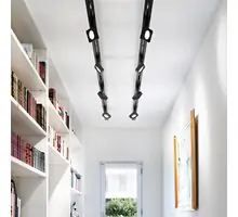Corp de iluminat, sina, Ideal Lux Pov, 22W, 3000K, 94x159mm, negru, 296357