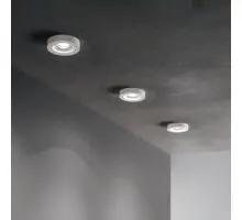 Spot fix, incastrat, Ideal Lux Blues, 1xGU10, 95x100mm, alb, 113999