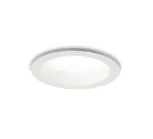 Spot fix LED, incastrat, Ideal Lux Wide, 15W, 3000K, 144x71mm, alb, IP44, 193533