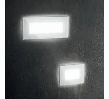 Spot LED trepte/pardoseli, Ideal Lux Indio, 5W, 3000K, 105x80x70mm, alb, IP65, 255781