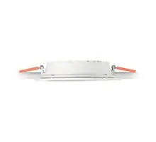 Spot fix LED incastrat Ideal Lux Groove, 20W, 3000K, 168x168mm, alb, IP20, 124001