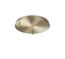 Baza circulara, Ideal Lux, 300x25mm, auriu, 285610