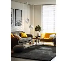 Pendul cristal  Schuller Priscila, 1xG9, argintiu