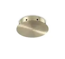 Baza circulara, magnetica, Ideal Lux, 150x35mm, auriu, 272450