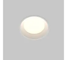 Spot fix LED, incastrat, Maytoni Okno, 12W, 3000-4000-6000K, 120x55mm, alb, IP44