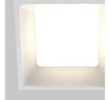 Spot fix LED, incastrat, Maytoni Okno, 12W, 3000-4000-6000K, 110x110x50mm, alb, IP44