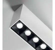 Spot fix LED aplicat Ideal Lux Lika Surface, 10W, 3000K, 135x80x35mm, alb, IP20, 248530