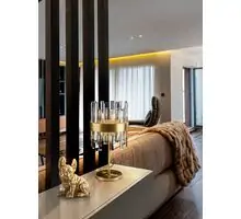 Veioza LED Schuller Grace, 24W, alama-auriu