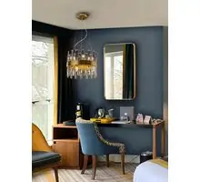 Pendul LED Schuller Grace, 40W, alama-auriu