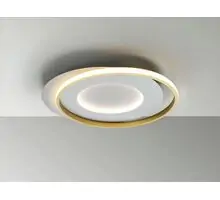 Plafoniera LED Schuller Limbos, 40W, 3000K alb, auriu