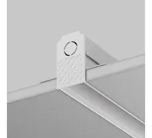 Element de capat ,sina magnetica incastrata, Maytoni Exility, alb, set 2 buc