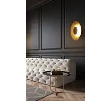 Aplica LED, Mantra Orion, 20W, 3000K, 123x400mm, auriu-negru, 8127