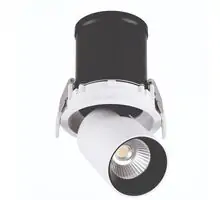 Spot LED, incastrat, Mantra Garda, 12W, 2700K, 117+90x60mm, telescopic, alb, 7830