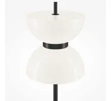 Lampadar, LED, Maytoni Kyoto, 11W, 3000K, alb-auriu-negru, MOD178FL-L11B3K