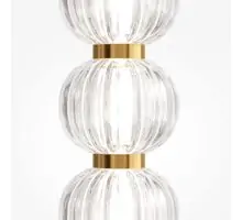 Lampadar, LED, Maytoni Amulet, 33W, 3000K, auriu, MOD555FL-L23G3K