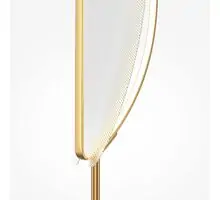 Lampadar LED Maytoni Breeze, 33W, 3000K, 1980 lumeni, H1580 mm, alama, negru, IP20