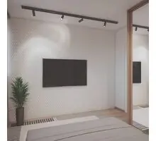 Sina pentru proiectoare/corpuri de iluminat, Carriles T, 2ml, negru, 8550