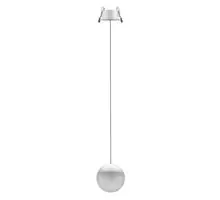 Pendul LED, Mantra Kilda, 10W, 3000K, 2500+90+44x90mm, alb, 8435