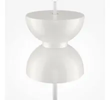 Lampadar, LED, Maytoni Kyoto, 11W, 3000K, alb-auriu, MOD178FL-L11W3K