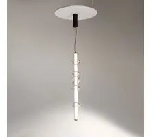 Pendul LED Maytoni Cosmo, 39W, 3000K, Lmax 98 cm, negru