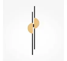 Aplica, LED, Maytoni Skyline, 23W, 4000K, auriu-negru, MOD179WL-L22BS4K1