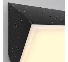 Aplica, LED, Maytoni Brick, 20W, 3000K, 300x113x100mm, grafit, IP54, O436WL-L20GF3K