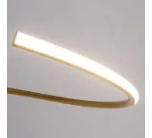 Pendul, LED, Maytoni Curve, 31W, 2600-3500K, auriu, MOD242PL-L33BSK