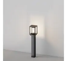 Stalp mic, Maytoni Cell, 1XE27, 145x145x750mm, grafit, IP54, O452FL-01GF2