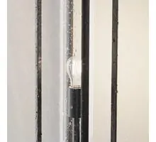 Stalp mic, Maytoni Cell, 1XE27, 145x145x500mm, grafit, IP54, O452FL-01GF1