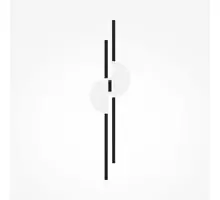 Aplica, LED, Maytoni Skyline, 23W, 4000K, alb-negru, MOD179WL-L22W4K1