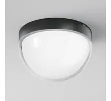 Plafoniera, LED, Maytoni Mon, 12W, 3000K, 122x180mm, alb-grafit, IP54, O438CL-L12GF3K