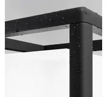 Lampadare gradina, Maytoni Trim, 1XE27, 170x170x210mm, grafit, IP65, O455FL-01GF1