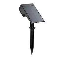 Stalp tip tarus, LED, Rabalux Nantes, 0.5W, 3000K, alb-negru, senzor, solar, IP64